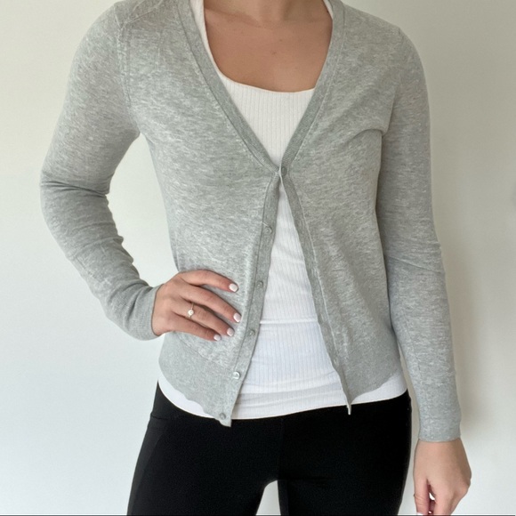 LOFT light weight button up cardigan 100% cotton - Picture 5 of 5